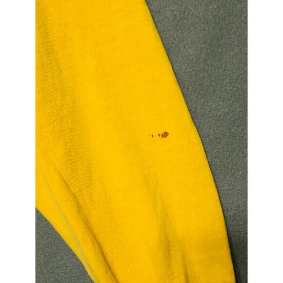 Moondoggies Beach Club long sleeve yellow tee sz M beach surfcore skater VW - Picture 7 of 11